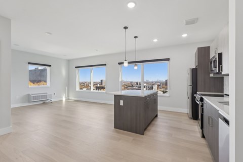 Floor plan for 2 beds, 2 baths, 973 sqft